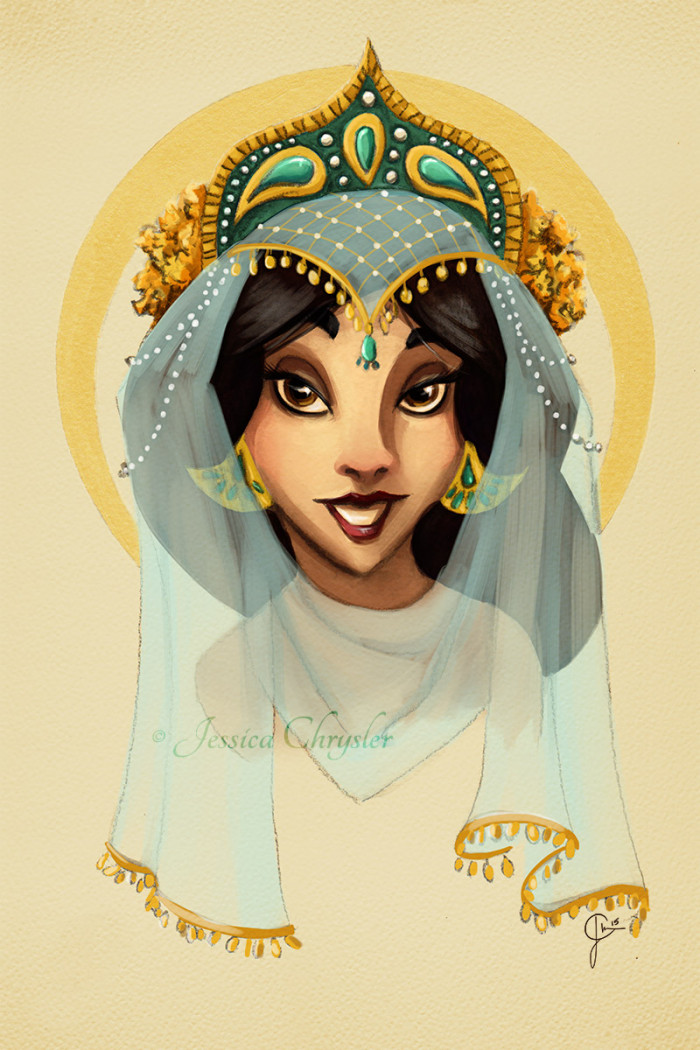 7. Princess Jasmine, Aladdin