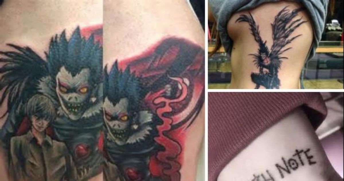 14 Jaw-Dropping Death Note Inspired Tatoos