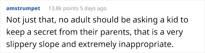 An Extremely Inappropriate Act