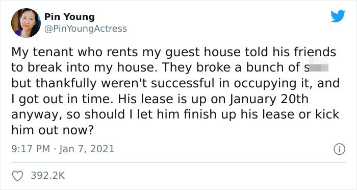 Here's the original Tweet: