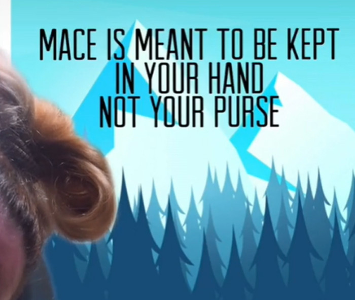 It's not a safety item if it's at the bottom of your purse: access is key.