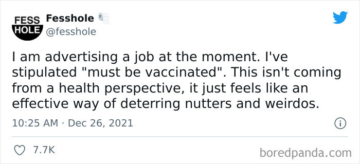 #8 A Way to Deter Nutter and Weirdos