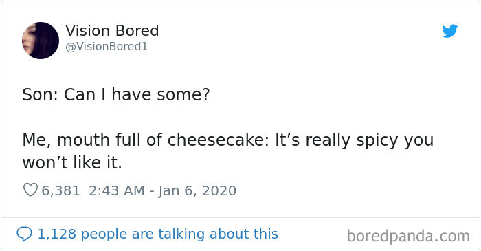 14. You'll hate it, honey. Have a banana.