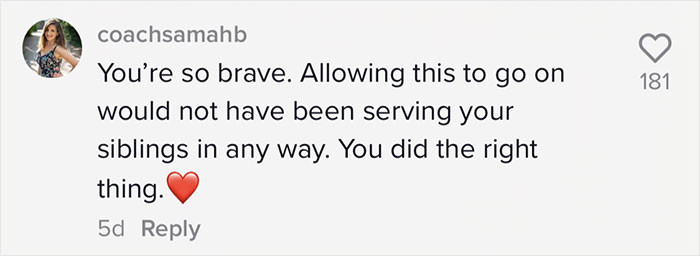 It would not have served anyone right