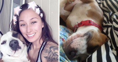 Meet The Woman Who Escaped Wildfires On Her Bike With Her 70-Pound Dog In Her Backpack