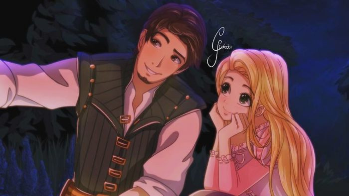 Here's What Disney Princesses Would Look Like If They Were Anime Characters