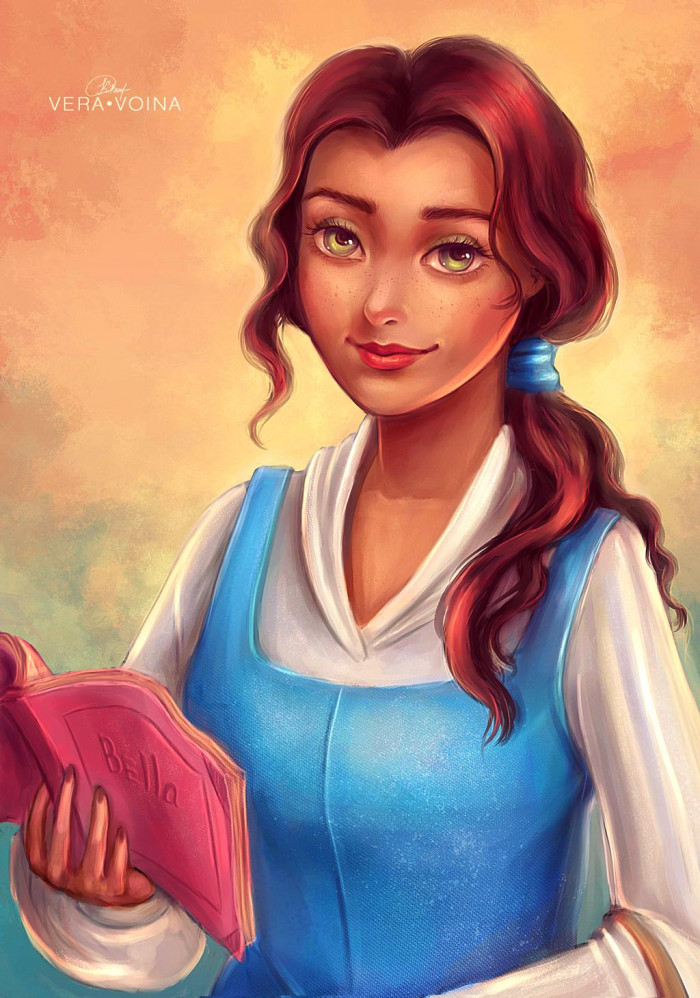 Russian Artist Illustrates Incredibly Detailed Portraits Of Disney And ...