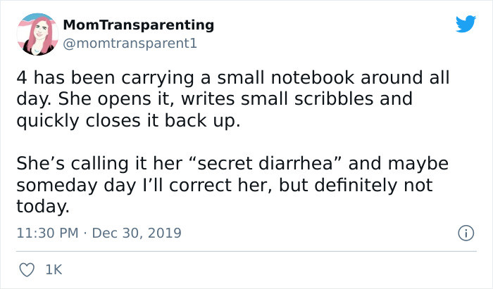 4. Do you keep a secret diarrhea just like this little girl?