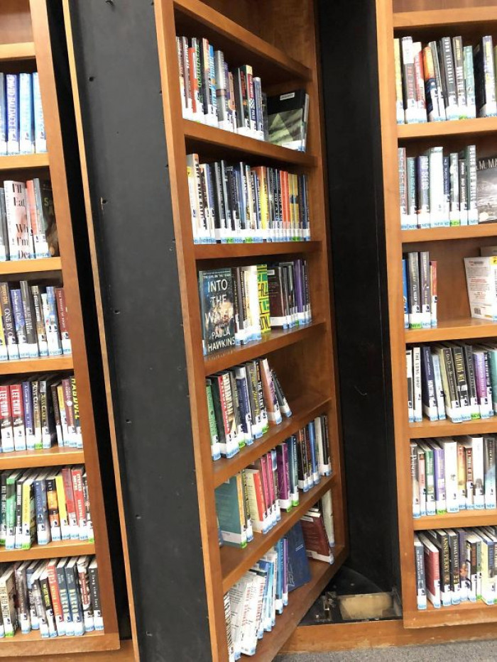 “The Mystery Section In San Jose State University’s Library Has A Secret Bookshelf”