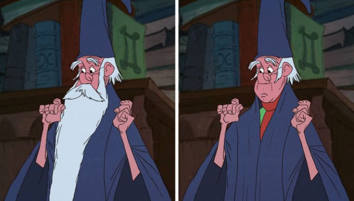 10. Merlin from The Sword in the Stone