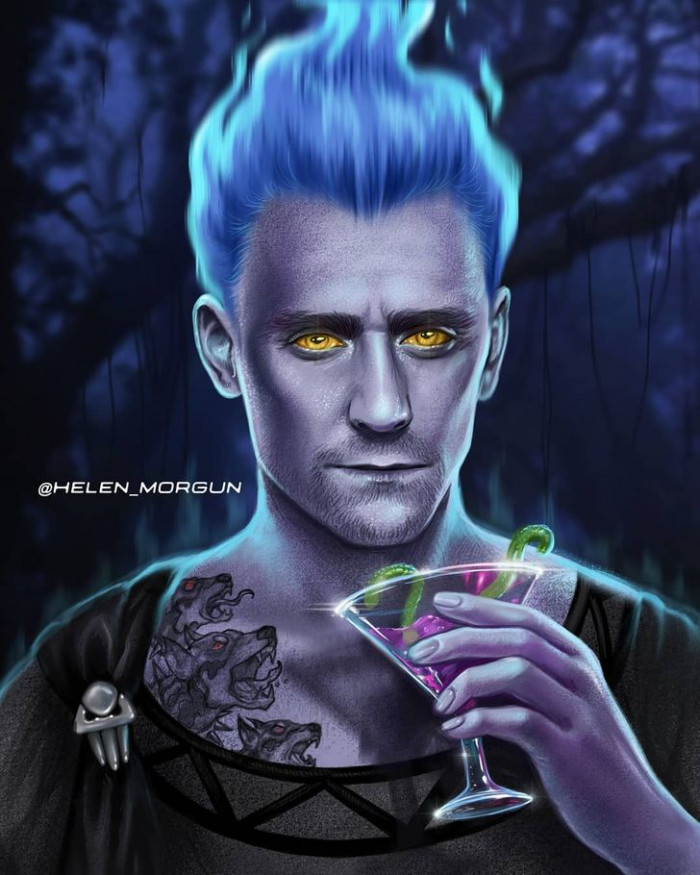 17. Tom Hiddleston as Hades from Hercules