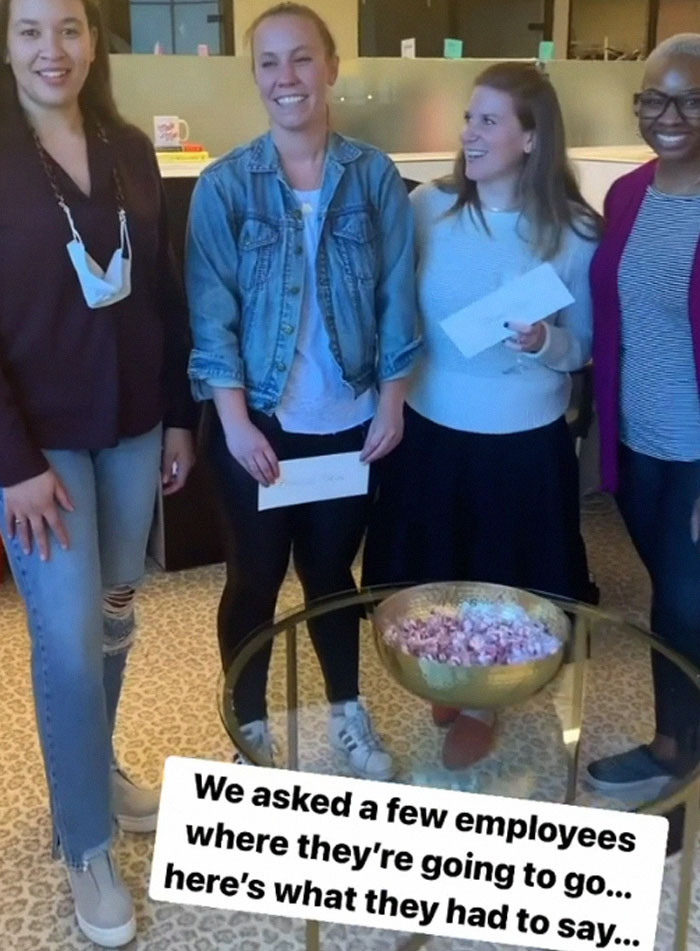 All grinning from ear to ear...