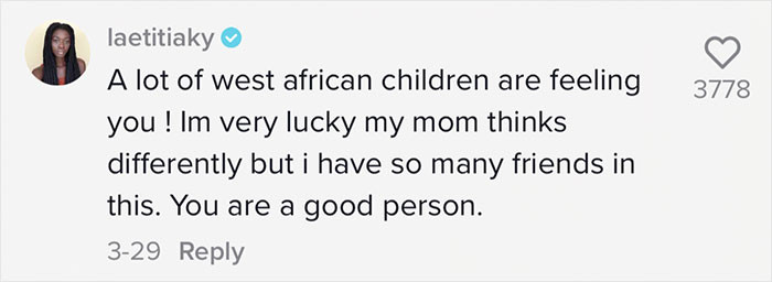 She's a good person who just wants to take care of herself for once