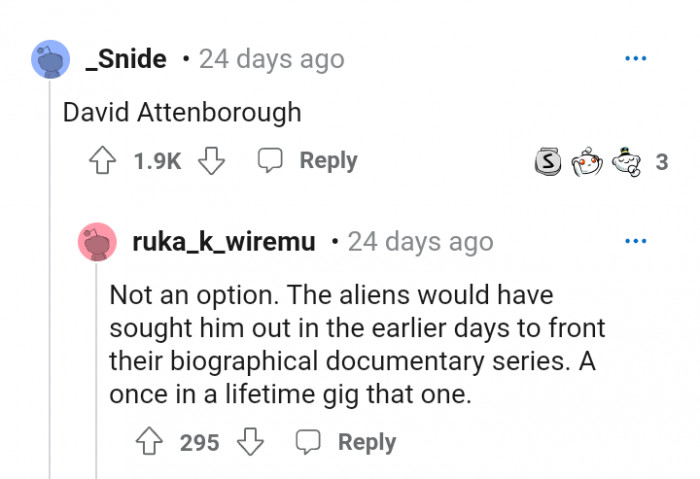 7. David Attenborough