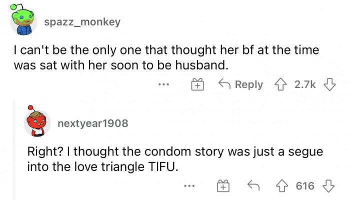 I also got confused there for a moment; it does seem like that at first.