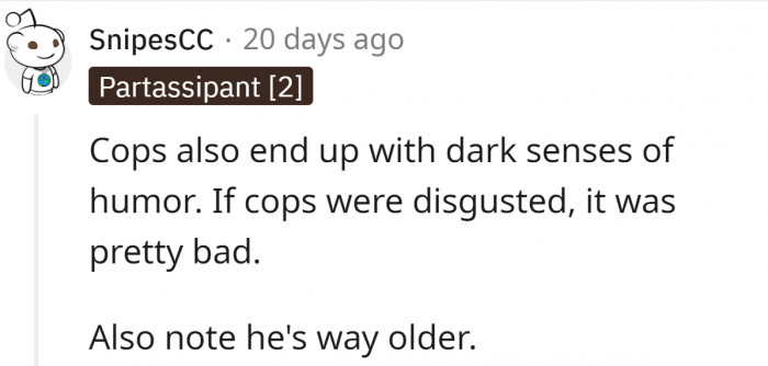 Some people even noticed the age gap