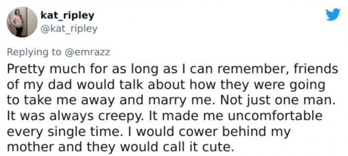 29. Sometimes, it's the dads who create a den of predators at home.