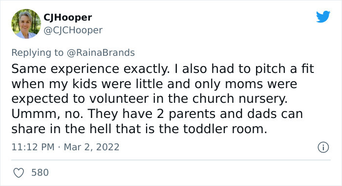 The keyword 'expected' is already bad enough, but to be denied because you don't meet that expectation is something else.