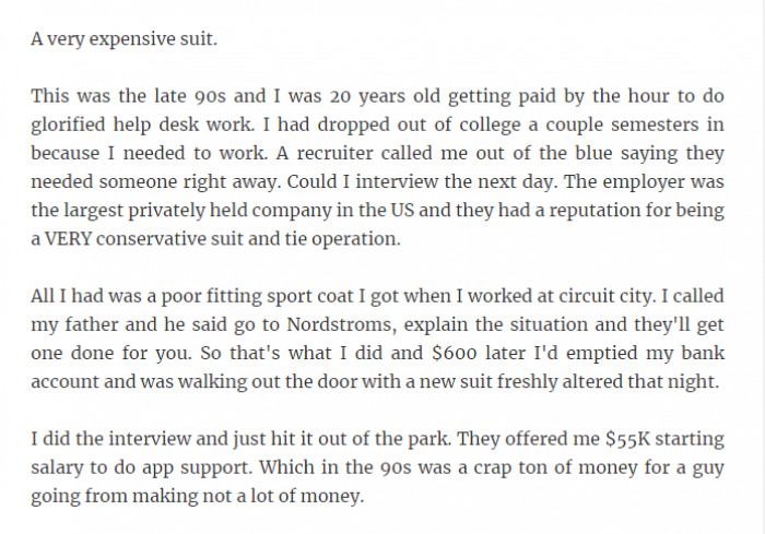 12. The Good Luck Suit