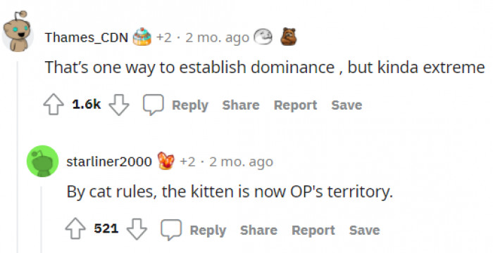 Kind of extreme, yes, but it probably worked.