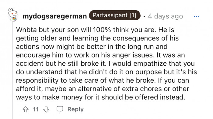Their son definitely will.
