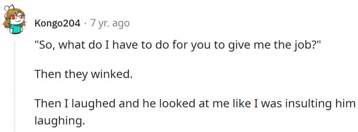 Ah, the magical wink that solves all problems