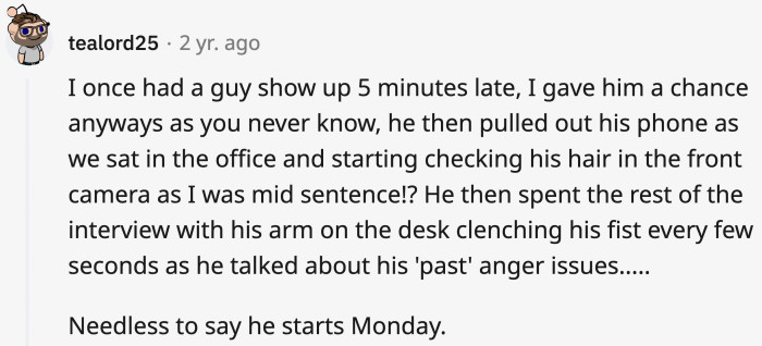 They might call it confidence, but it looks like arrogance