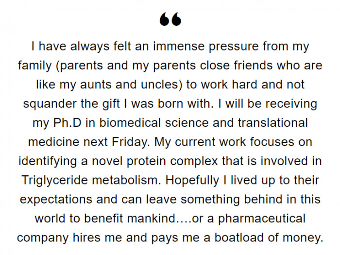 Gifts shouldn't be wasted after all, but still