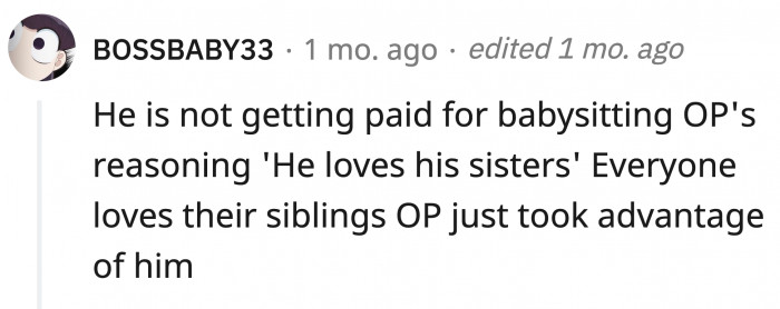 Like any horrible employer, they use your love for the job to work harder while exploiting you.