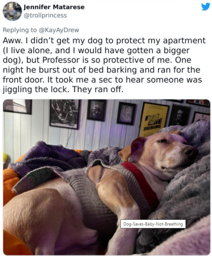 #14 Luckily, Professor was there.