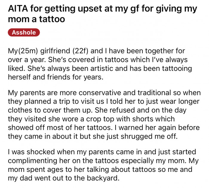 So here’s the story of what happened.