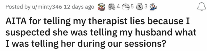 Here's how the suspicion of OP was formed