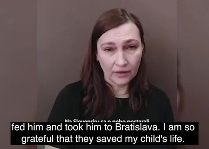 Yulia Pisetskaya said she couldn't leave her own disabled mother behind but she is grateful to everyone who came to her children's aid