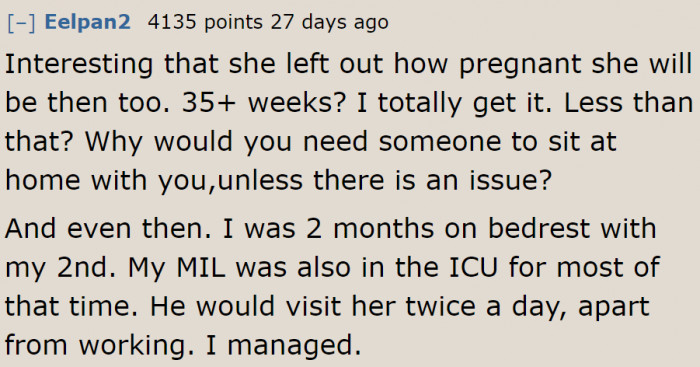 It's called overreacting.