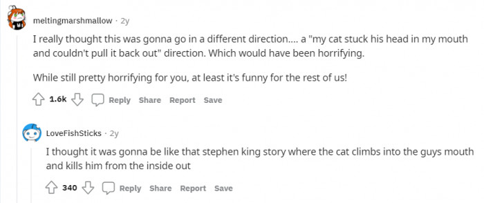 Some people thought that this story was going to take a different direction.