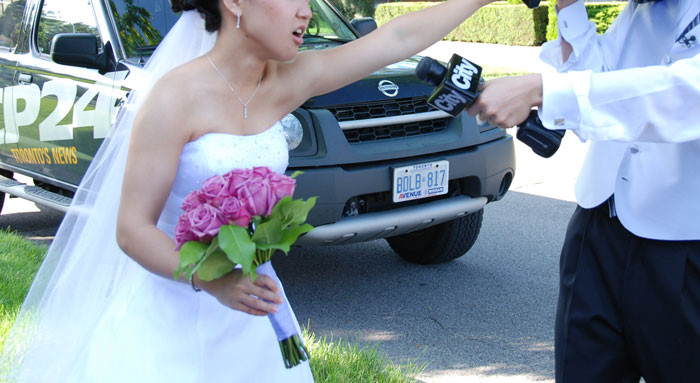 The Bride decided to respond to questions in the comments