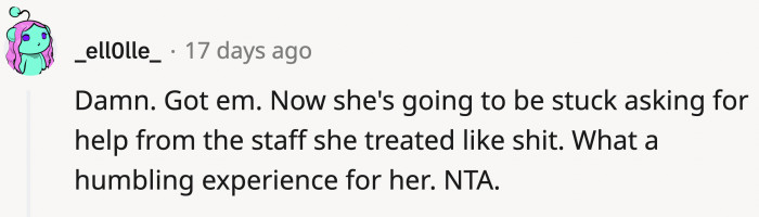 Sheesh, hopefully that was how it happened.