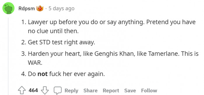 This user isn't joking around.