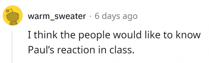 We're wondering too.