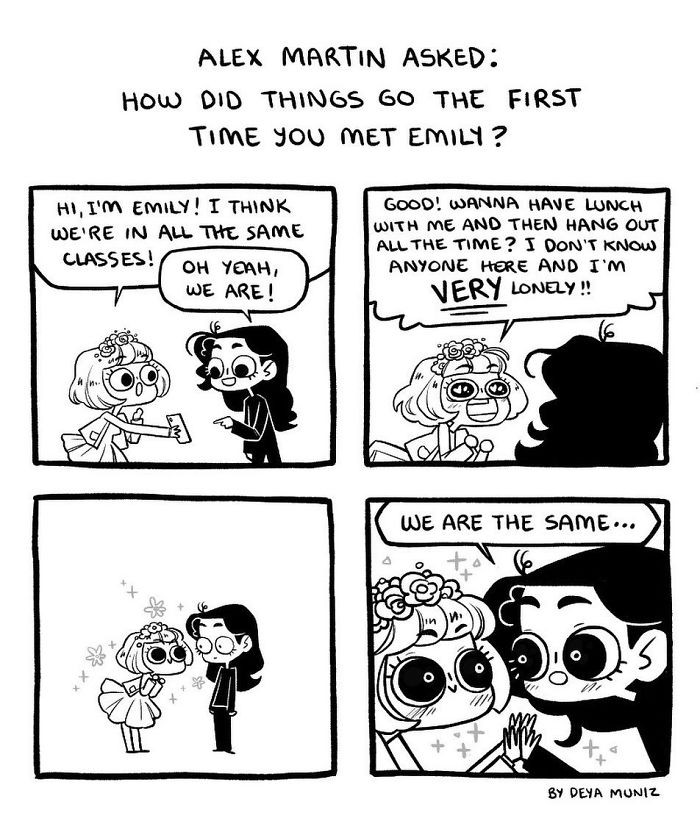 8. When you find someone who's on the same wavelength as you and you never want to let them go