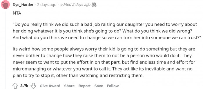 Some parents focus more on their accurate upbringing rather than the appropriate upbringing their child needs.