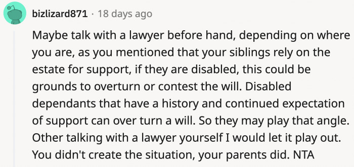 Technicalities will come into play and Redditors' advice on what could help