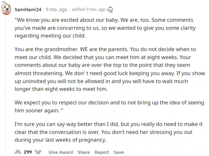 OP should note this down.