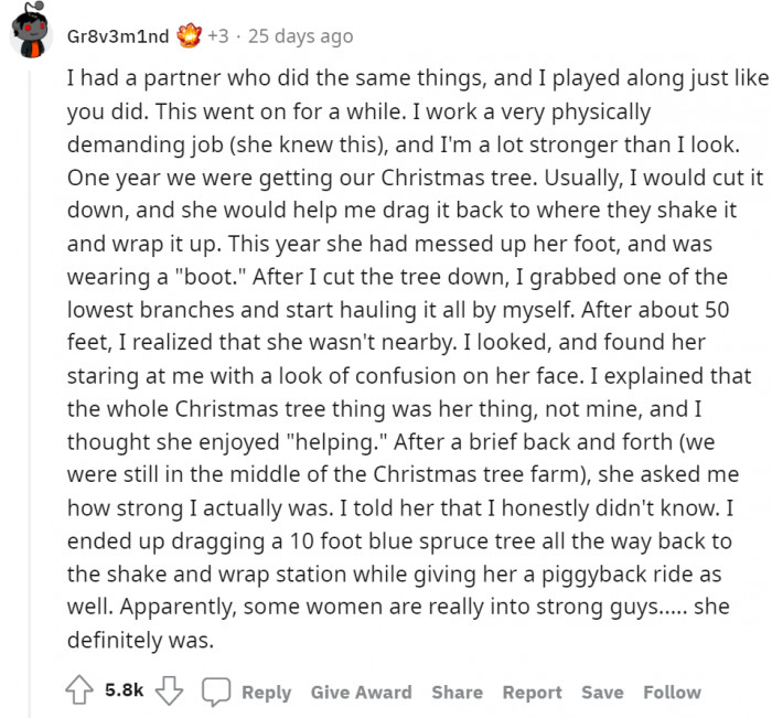 Meanwhile, the Hulk decided to respond to OP's situation.