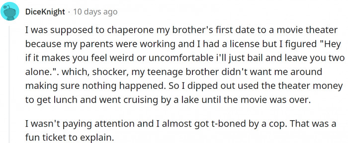 10. Chaperoning is hard. And so weird.