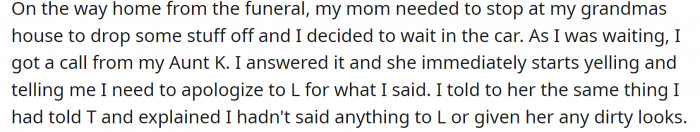 After hearing OP's explanation, they all reacted with, 