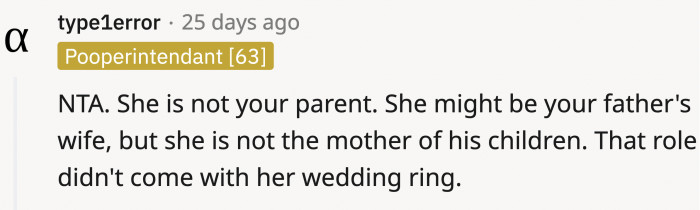 The role does not come with the wedding ring, people!