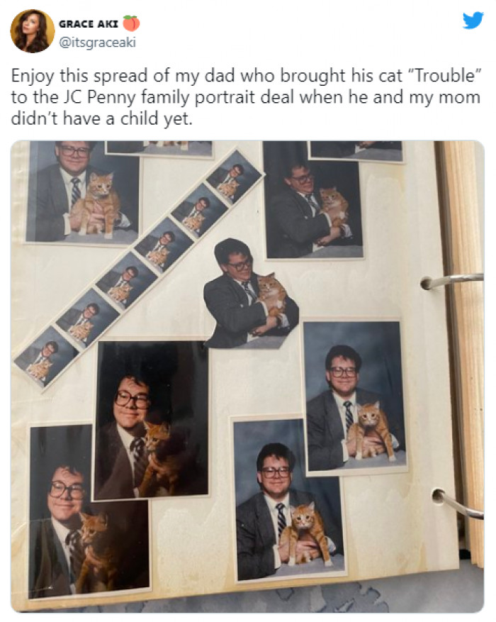 10. Adorable Trouble looks thrilled.