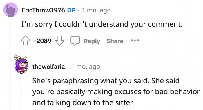 Your true intentions are showing, OP.