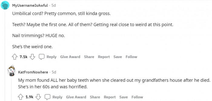 #8 It's not for keeps.